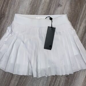 Greyson pleated skirt